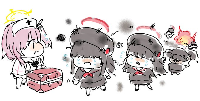 イチカのEX一回の度に爆発に巻き込まれる正実モブちゃんが2人でる… 