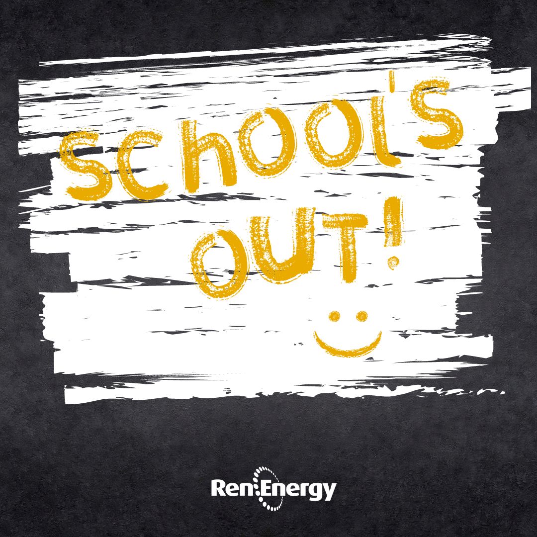 It's time to hit pause on assignments for school learners and educators! Embrace every moment, recharge and enjoy the well-deserved break during this school holiday.

#RenEnergy #SchoolBreak #SchoolHoliday