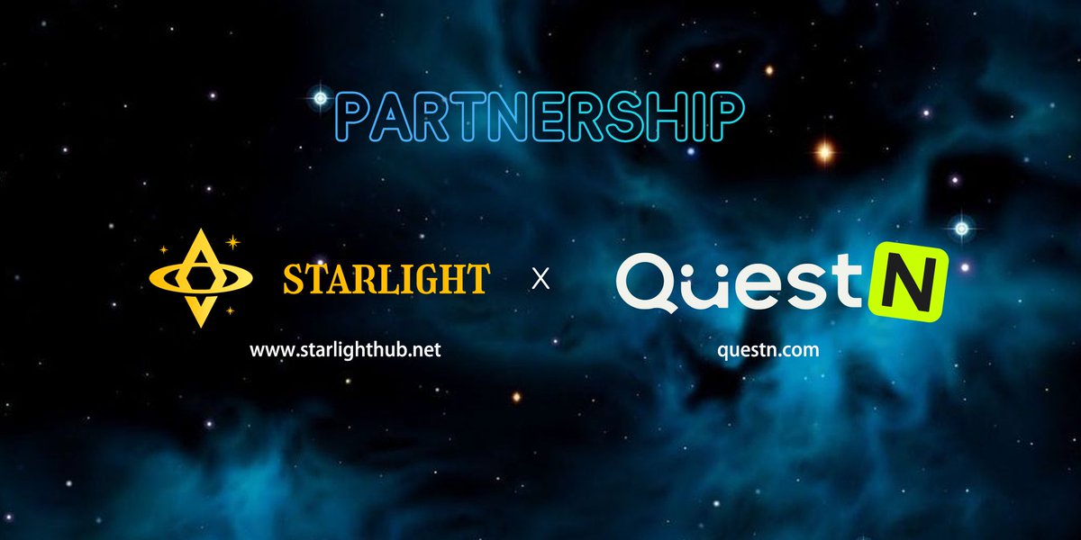 🔥We’re excited to announce our new #Partnership with <a href="/QuestN_com/">QuestN</a>.

QuestN - A #Web3 task credential platform that focuses on serving users.

🚃Get ready to start a new journey with us！

#DeFi #Web3 #partnership #Giveaways