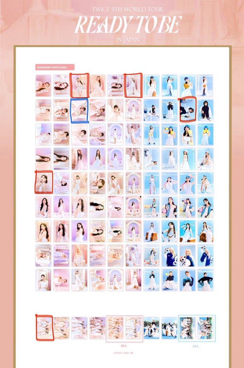 Reo_S_V_06's tweet photo. TWICEトレカ交換
TWICEラントレ交換
TWICE交換

求め　青枠(💙優先)、買取(メルカリ)
譲り　赤枠(❤️出し惜しみ)

キラキラ→ノーマル　⭕️(1:2になります)
オール→ソロ　⭕️(1:2になります)

交換よろしくお願いします！ https://t.co/mPw45rTT3N