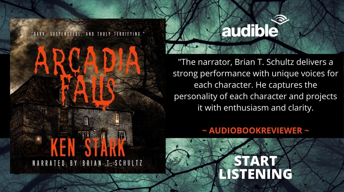 PennilessScribe's tweet photo. The narrator, Brian T. Schultz delivers a strong performance with unique voices for each character.
🎧https://t.co/rUkcFeN1bU
🎧https://t.co/AL3M8b7wx7
#Whispersync for Voice-ready

@bschultzsongs
#horror #suspense #YA #thriller #HorrorRTG #audiobook 
#Audible #Audibleapp https://t.co/Nrwkl7nbWw