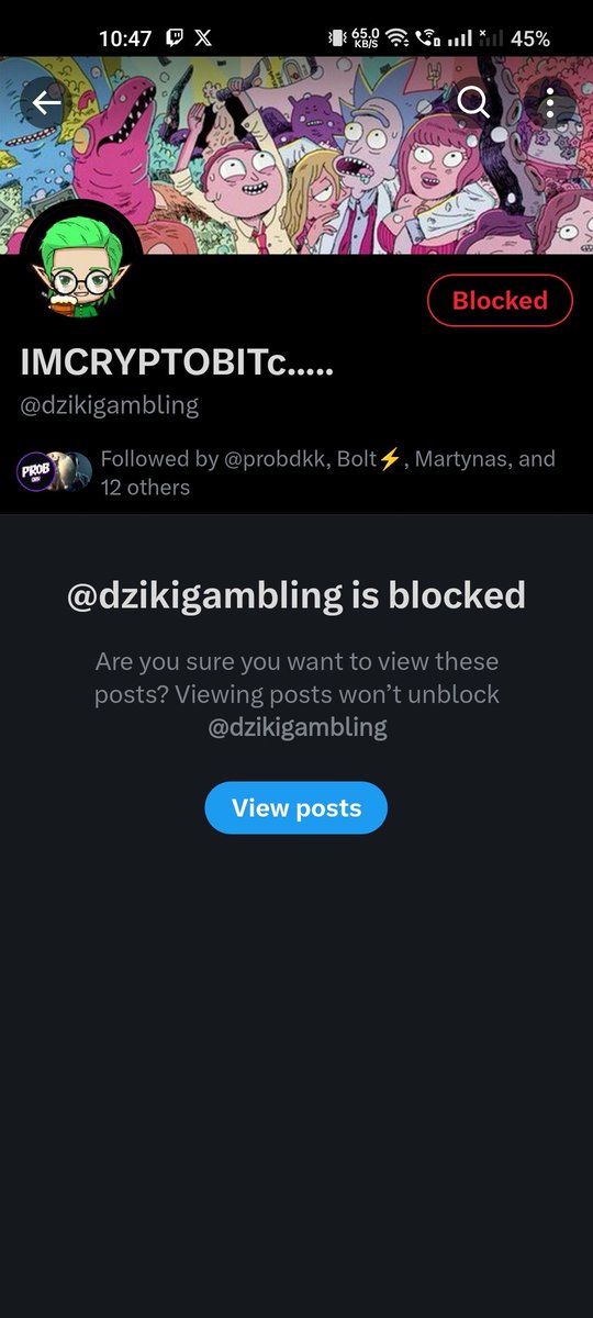 @Mm11044040 @dzikigambling @Siurrski He was blocked for me hmmm idk why