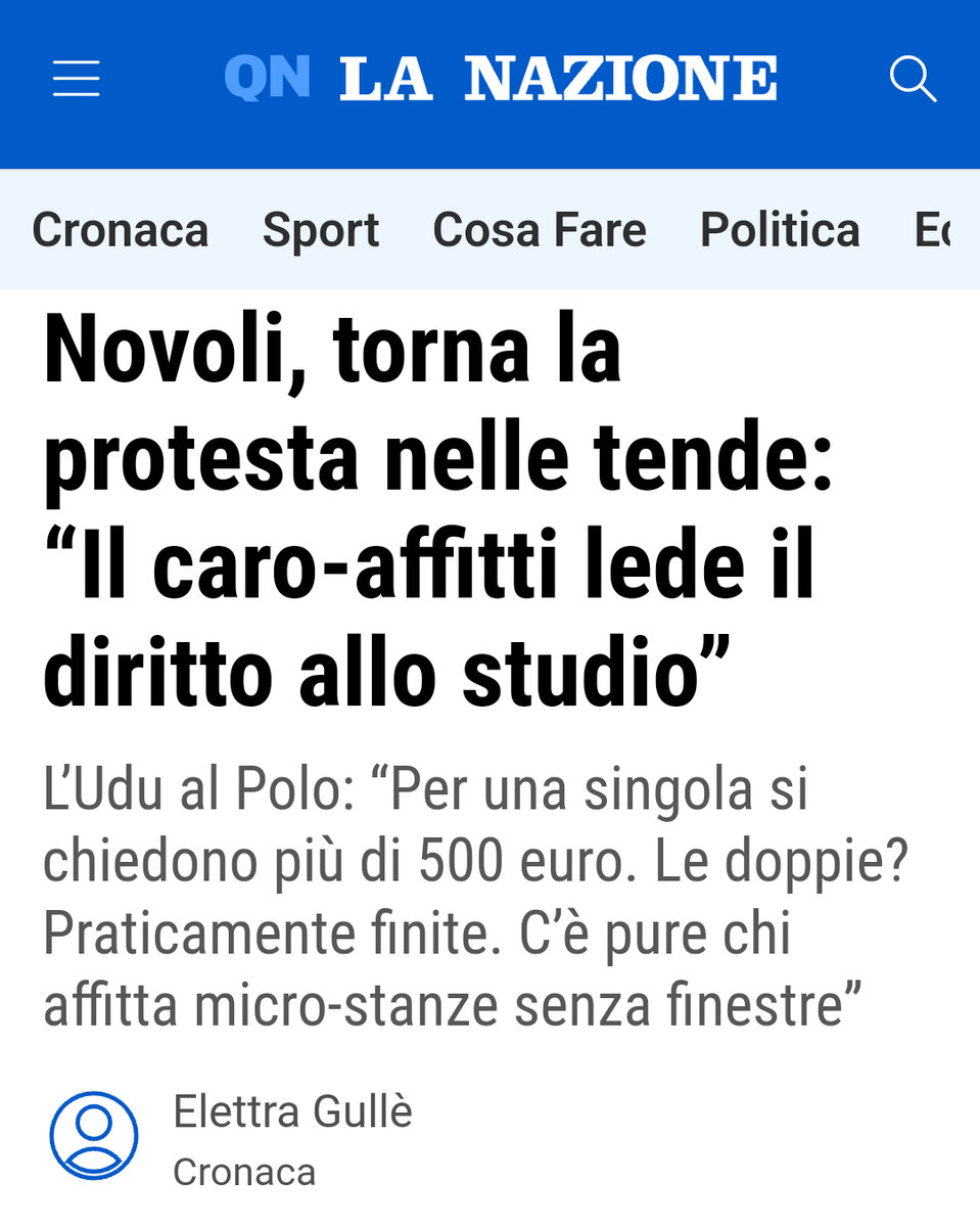 FI_Possibile's tweet photo. Duecento ragazzi attendono ancora il posto #alloggio che avrebbero dovuto ottenere un anno fa. C’è addirittura chi lo scorso anno ha fatto il #pendolare da Perugia o chi è ospite di parenti, che però vivono quasi al confine con la Liguria.
#Studenti #Casa #Firenze #Affitti https://t.co/f5aSMOObX7