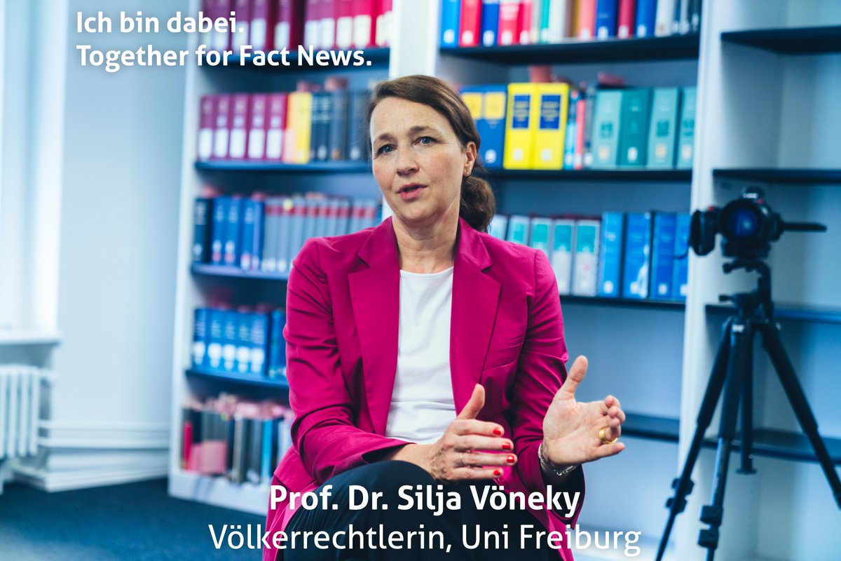 Together for Fact News (@facttogether) on Twitter photo „Together for Fact News bedeutet, dass wir mehr Fakten in die Öffentlichkeit tragen sollten, um dann auf deren Grundlage klüger regulieren zu können“, sagt Silja Vöneky, Völkerrechtlerin an der <a href="/UniFreiburg/">Universität Freiburg</a>, im Interview mit Volker Stollorz, <a href="/smc_germany/">Science Media Center Germany</a>: together-for-fact-news.de „Together for Fact News bedeutet, dass wir mehr Fakten in die Öffentlichkeit tragen sollten, um dann auf deren Grundlage klüger regulieren zu können“, sagt Silja Vöneky, Völkerrechtlerin an der <a href="/UniFreiburg/">Universität Freiburg</a>, im Interview mit Volker Stollorz, <a href="/smc_germany/">Science Media Center Germany</a>: together-for-fact-news.de