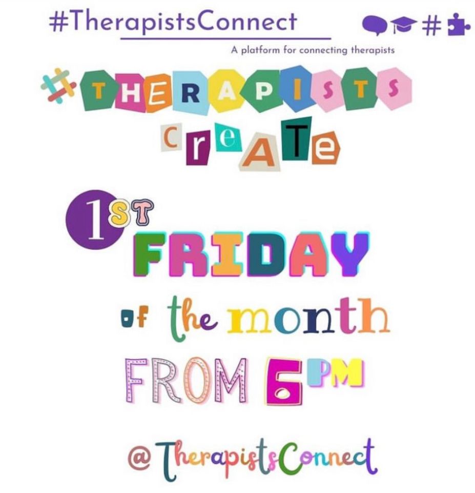 drpeterblundell's tweet photo. We have our #TherapistsCreate project running the first Friday of every month over on the #TherapistsConnect Instagram account. If you haven't seen it yet then check it out, or contribute to the showcase.
Look out for posts on our account that lets you know the monthly theme. https://t.co/coveO4kxOg