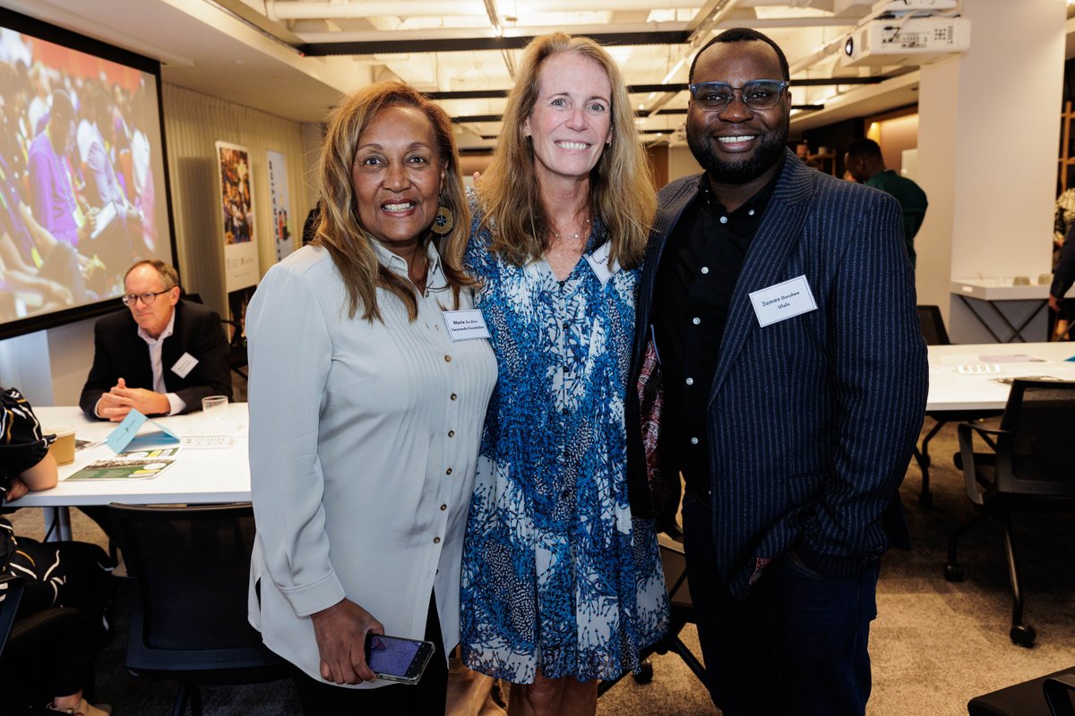SegalFoundation's tweet image. SFF's "Breakfast with Visionaries" allowed funders and grantee partners to take a break from high-powered events during #UNGA78 and connect with one another through low-key networking activities. There was only one rule: have fun.😁💚

#SFFrockstars #AfricanVisionaries