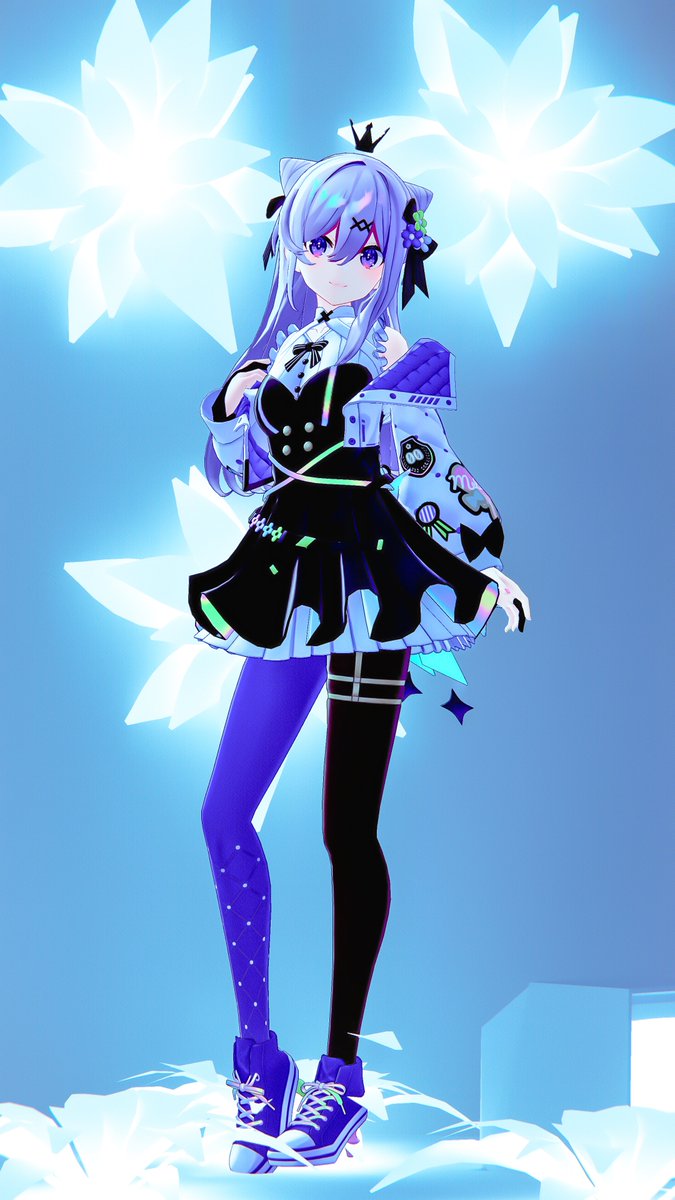 moonshotさんのVRChat向けオリジナルアバター『nova』。オフィシャル写真を担当！　　

キャラクターデザインはVTuber・鈴原るるのデザインや、初音ミク公式関連イラストも手掛けるさいねさん！　とにかく写真映りが素晴らしい‼

モデルの古紫絢音さんと素敵なお写真を撮りました✨　要チェック！