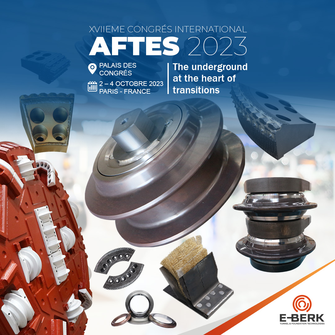 eberkmillimarka's tweet photo. Only 3 days left to AFTES 2023! We are waiting for your visit at our stand number 160…
#AFTES #Tunneling #undergroundconstruction #Multipurposetunnelservicevehicle #EBERK #ozsozgrup #tunnel #tunnelling #TBM #MilliÜretim #MilliGüç #MilliMarka #MilliGurur #YerliÜretim https://t.co/YhFhh13Ap8