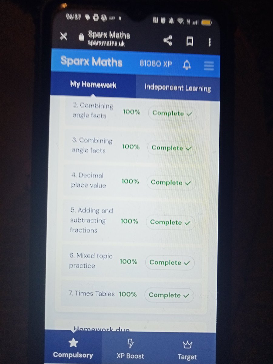Kelly81919240's tweet photo. Keiran has finishes his sparx maths this morning @TrinityAcademyL https://t.co/vXJM5nAfEU