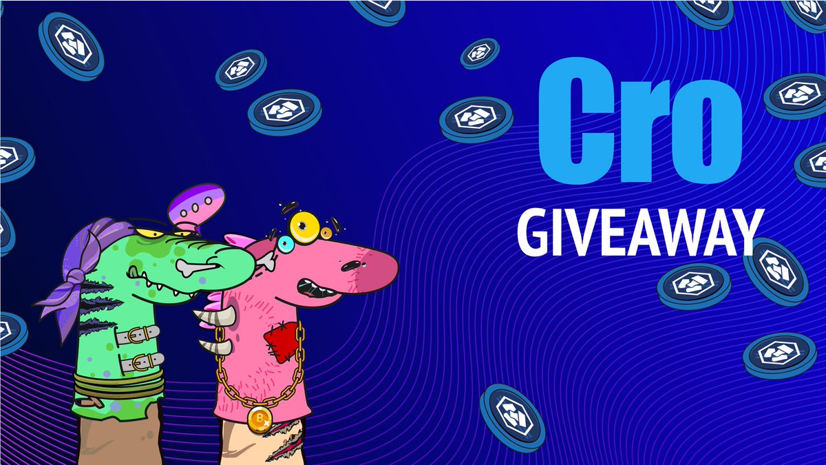 We're giving away 300 $Cro 🥳

Mint Day is coming up on the 8th of November.

All sockers that have WL get a free airdrop on mint day 🤫

How you can enter:
1. Like &amp; RT ♻️
2. Tag 3 #crofam
3. join discord.gg/dirty-sockers

Get hyped sockers! 🍾