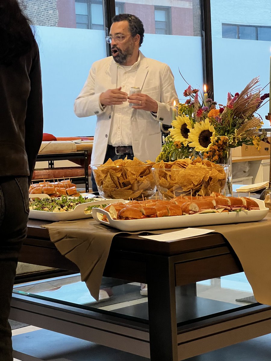 dspuhr's tweet photo. Wonderful evening celebrating 25 years of #MaxineSnider with #Honning #Danish inspired meticulously #crafted #furniture in the ❤️of #Chicago #interior #design #craft #artisanal #art #honey #BridgetteBuckley https://t.co/rp9Ae4drGJ