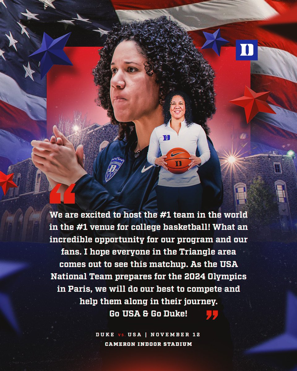 DukeWBB's tweet photo. #1 team in the world. #1 venue for college basketball. https://t.co/EC7mT6rv0L