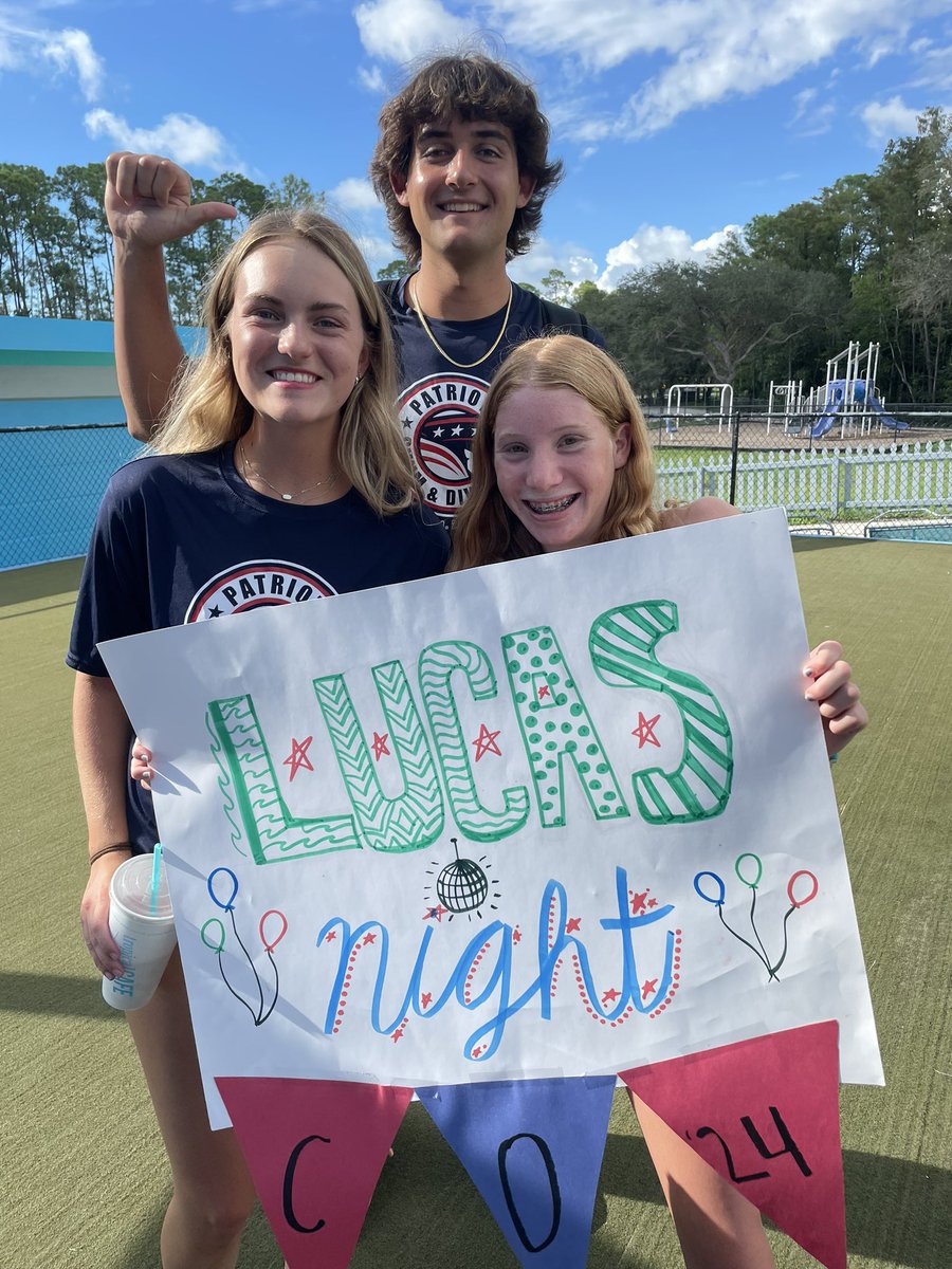 Successful Senior Swim ⚡️Meet ⛈️, Lucas‼️<a href="/ARHathletics/">Aubrey Rogers High School Athletics</a> <a href="/arhpatriots/">Aubrey Rogers High School</a>