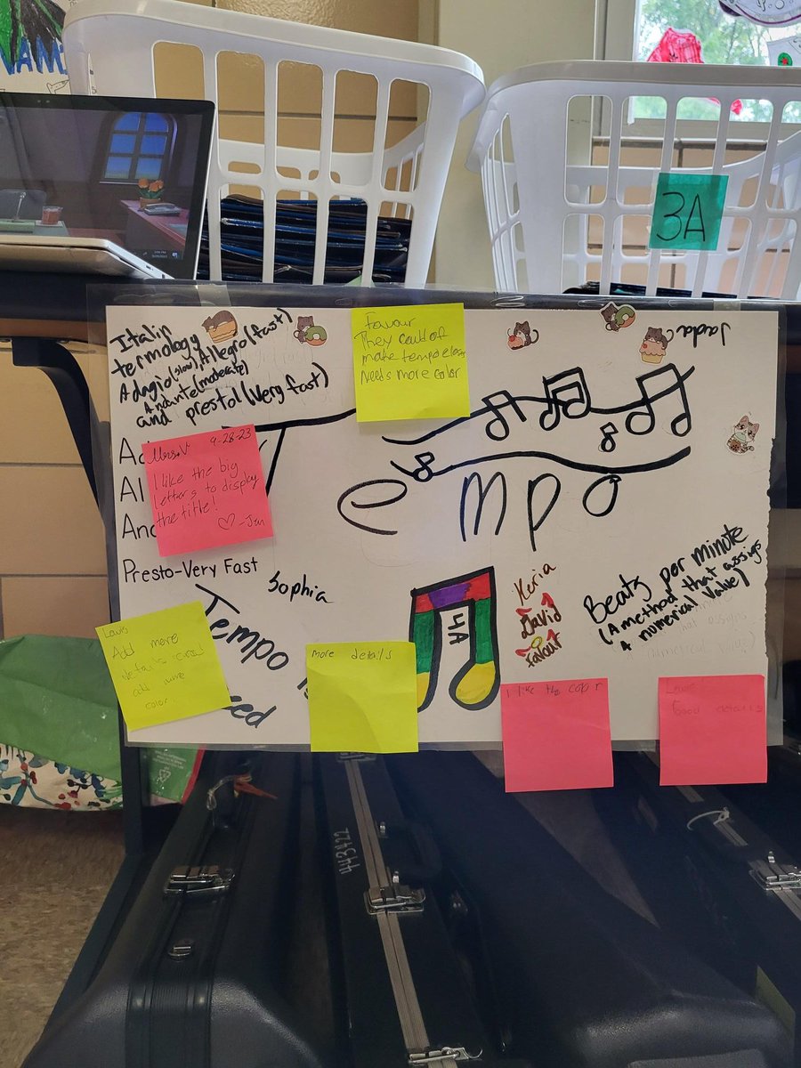 AWashington_RP's tweet photo. Love seeing our scholars engaged in literacy in Music class. Hats off to Mrs. VanScoyoc for displaying great instruction. 
#180DayOfJoy 
@DeepCreekMSOne 
@BCPS_OSC https://t.co/hpy9KNytWq