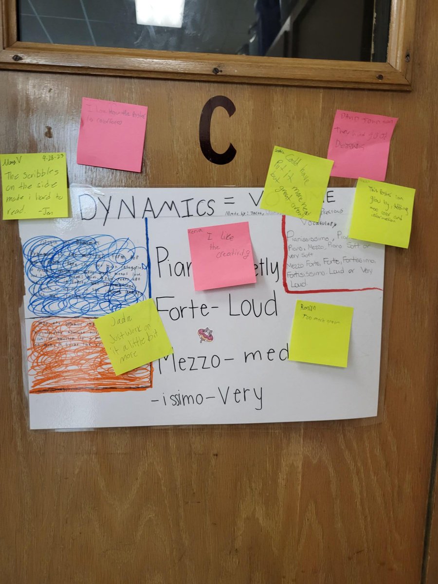 AWashington_RP's tweet photo. Love seeing our scholars engaged in literacy in Music class. Hats off to Mrs. VanScoyoc for displaying great instruction. 
#180DayOfJoy 
@DeepCreekMSOne 
@BCPS_OSC https://t.co/hpy9KNytWq