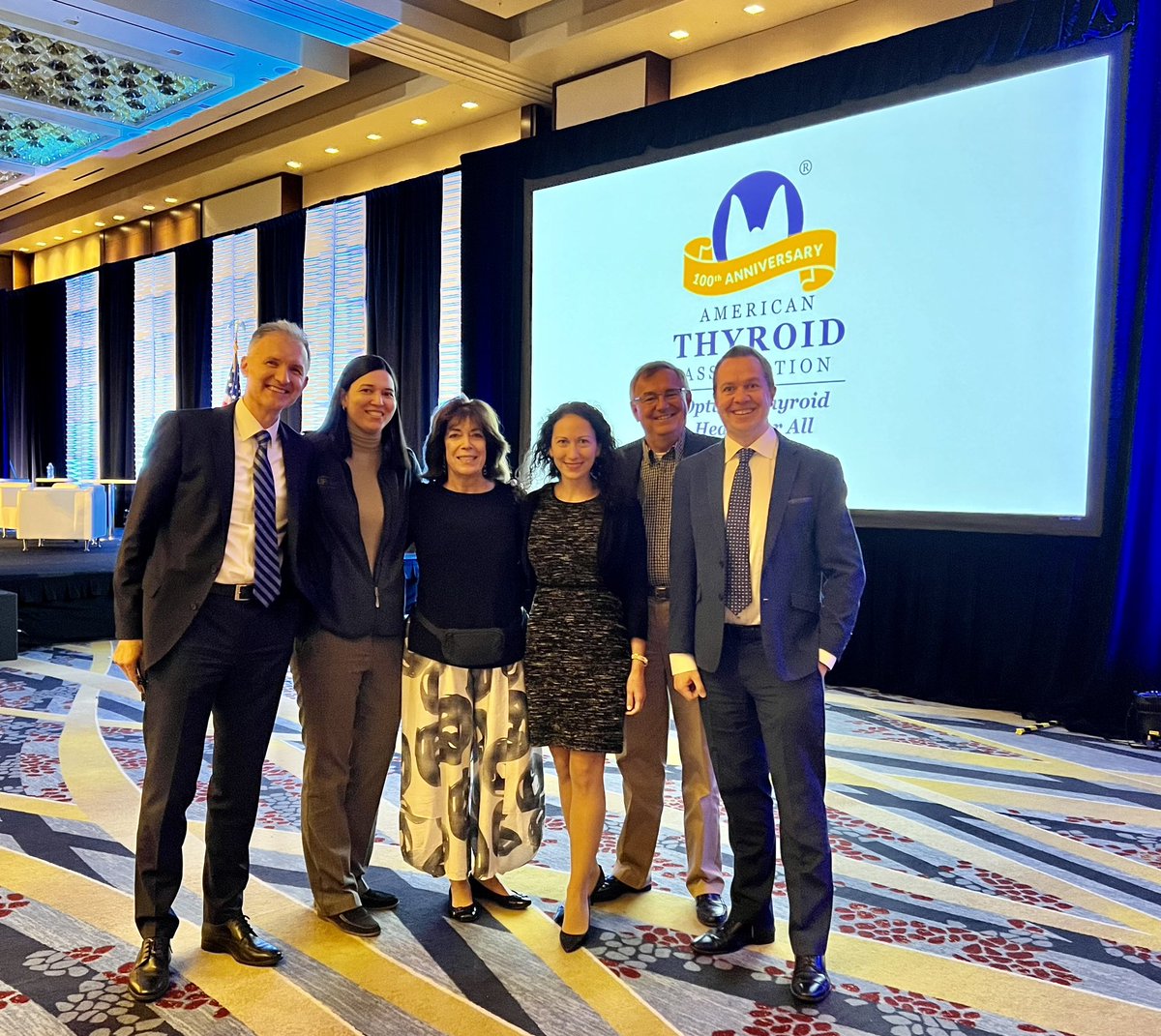 The Mayo family at #ATA2023  
<a href="/MayoClinicEndo/">Mayo Clinic Endocrinology</a> 
Always well represented!