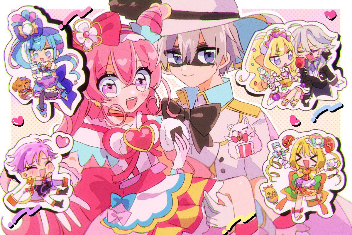 プリキュア「プリキュア 」|るるが🌷のイラスト