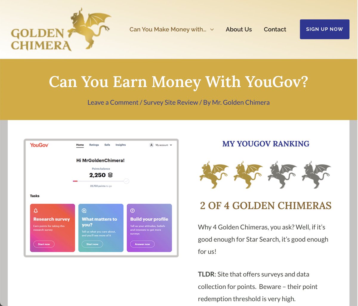 We've created a decent side hustle getting paid to take surveys and play mobile games. All survey sites are not created equal, however, so we're creating a free guide to share which ones give you the most money for your time!

Stay tuned…website launch coming soon!

#sidehustle