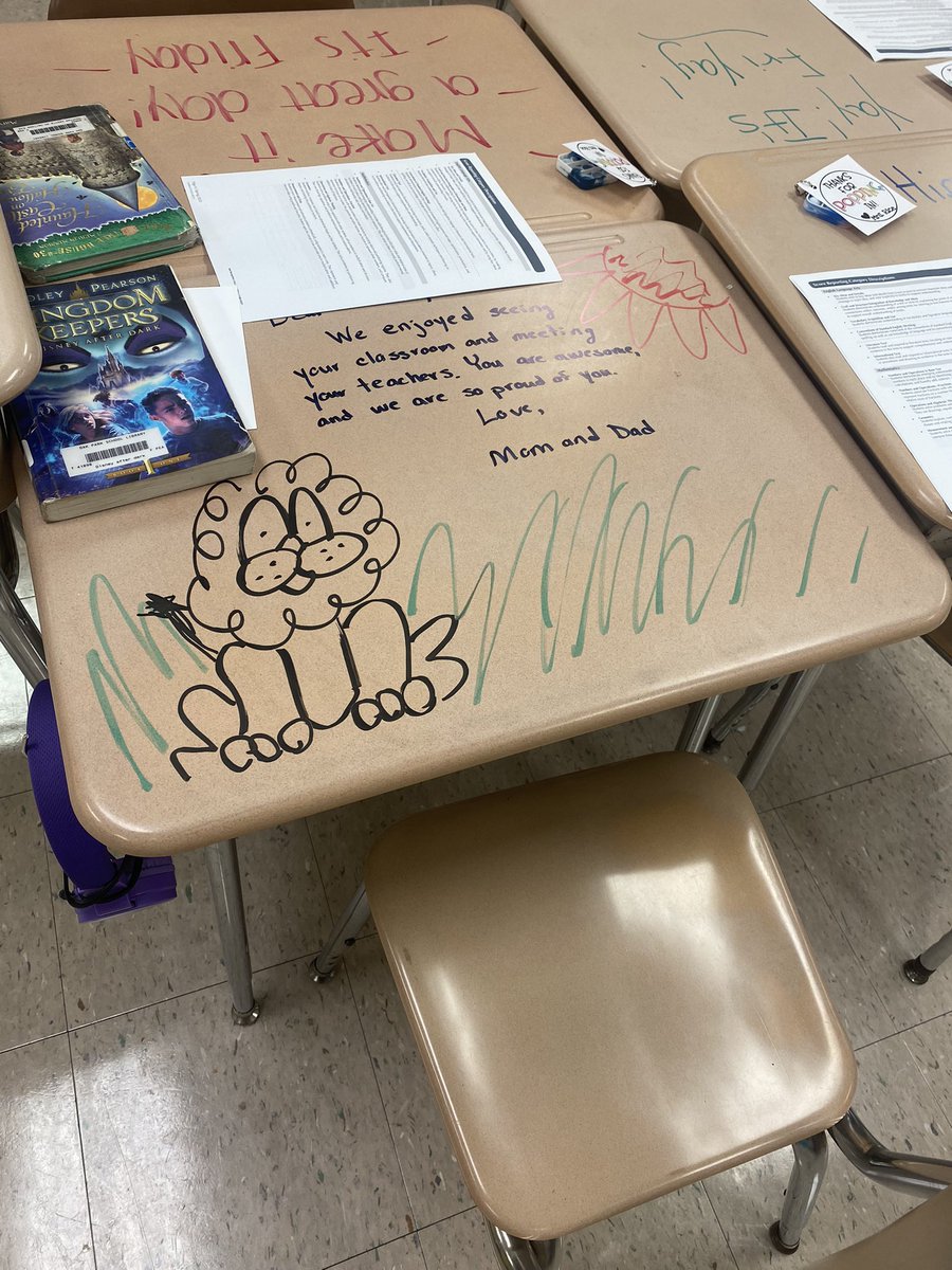 Back to school night- year 18 -Beautiful flowers from the hubby wishing me another amazing year 😘 -had the parents write notes to their kiddos- can't wait to see their faces tomorrow morning when they see these!! Excited for another awesome year in 4th grade! <a href="/Mr_Jon_Winkle/">Jonathan Winkle</a>