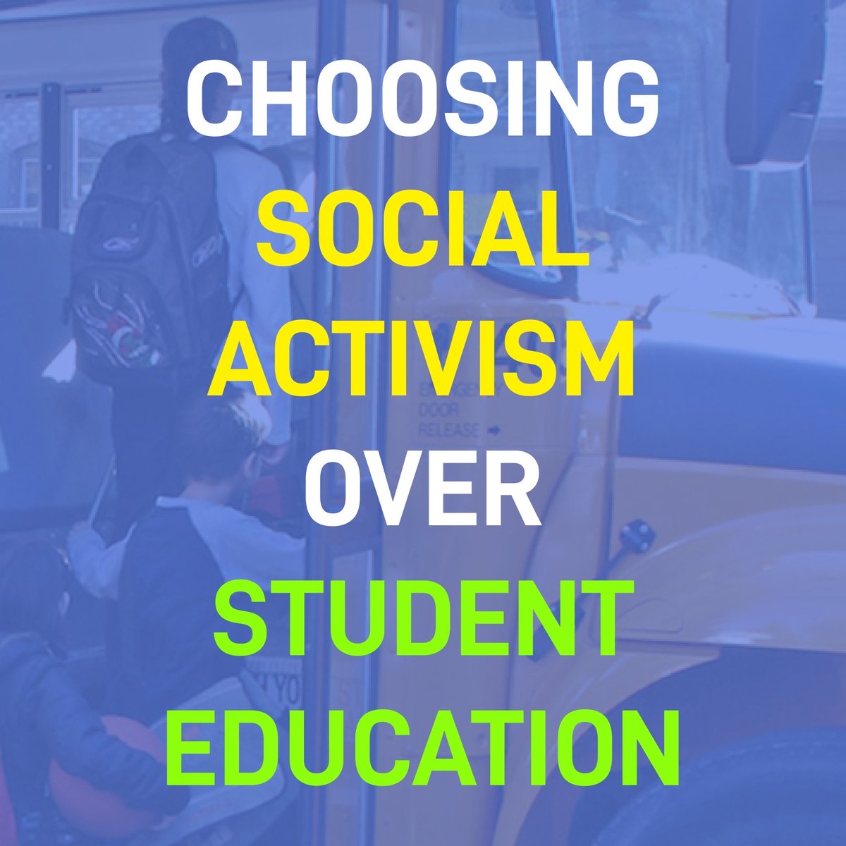 LocalActionCA's tweet photo. Creeping social activism by progressive self-righteous pontificators has replaced educators and Trustees.

Is it time to abolish the school board system? I say no, but it is time for some hard reforms

Here’s my ideas, what are yours?
https://t.co/TOXFM7eilW

#ONPoli #Education https://t.co/fJ3n19CJVb