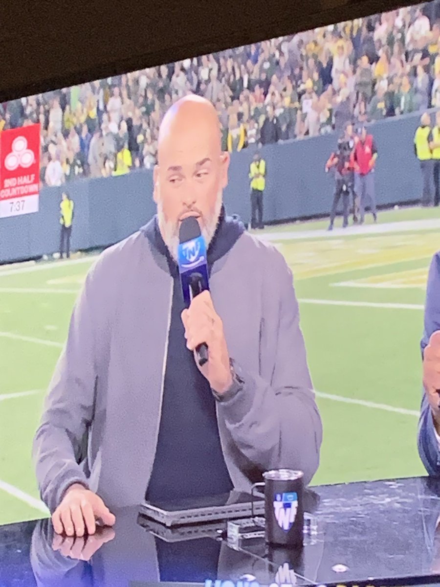 Nice seeing <a href="/HectorsShop/">Hector Velazquez</a> on the Thursday Night Football halftime show.