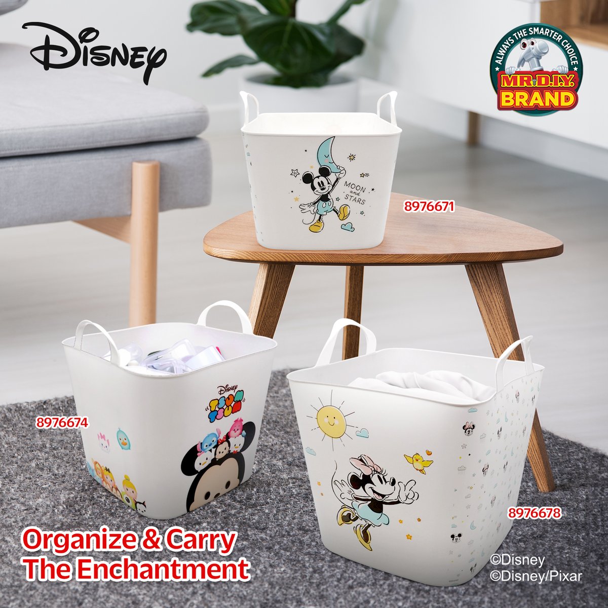 mrdiyMY's tweet photo. Carry the magic with you everywhere! 🧺💫
8976671 & 8976674 & 8976678 Disney Handy Basket - RM8.50 onwards
#MRDIY #MRDIYBrand #AlwaysLowPrices #AlwaysTheSmarterChoice #MRDIYxDisney #Collaboration #AlwaysMagical #Disney #Handy #Basket https://t.co/iLn0ziiWJu