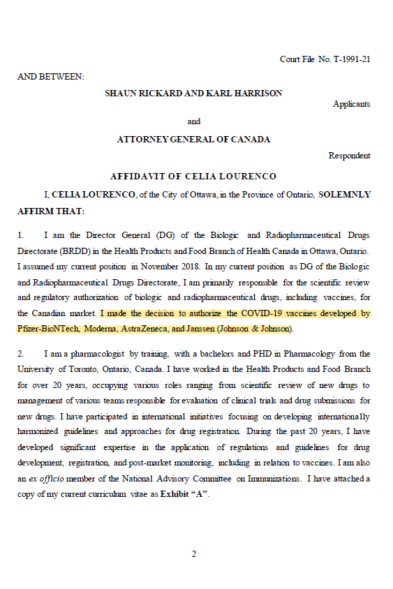 ikwilson's tweet photo. Health Canada approved the first Pfizer C-19 vaccine in Dec 2020 without completing the Phase III Clinical Trial but tens of millions of Canadians were not told.   In 2020 through 2022, millions of Canadians participated in a Phase III Clinical Trial experiment without informed consent.    Is Health Canada trying to do it again but with our young kids?    [Source: see my cross examition transcripts of Health Canada from the Fed Crt Peckford Travel Mandate Charter Challenge.]