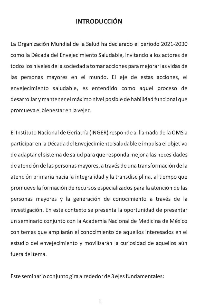 ANacionalMed's tweet photo. #Simposio: 
#Envejecimiento y Salud: Innovaciones y retos en investigación, atención clínica y educación a realizarse el lunes 2 y martes 3 de octubre del 2023 de 9:00 a 6:00 hrs. https://t.co/31Ix26kL8P
