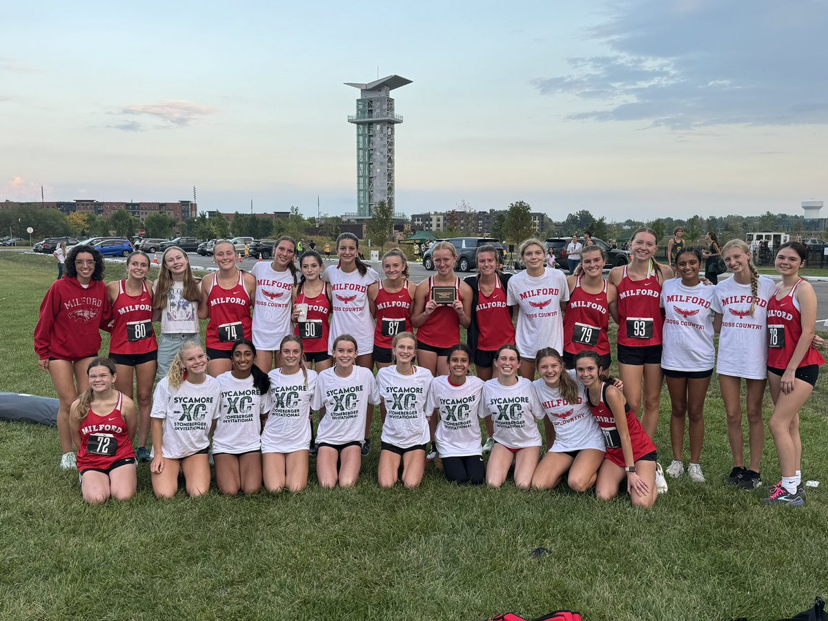 Milford Girls Cross Country tweet media