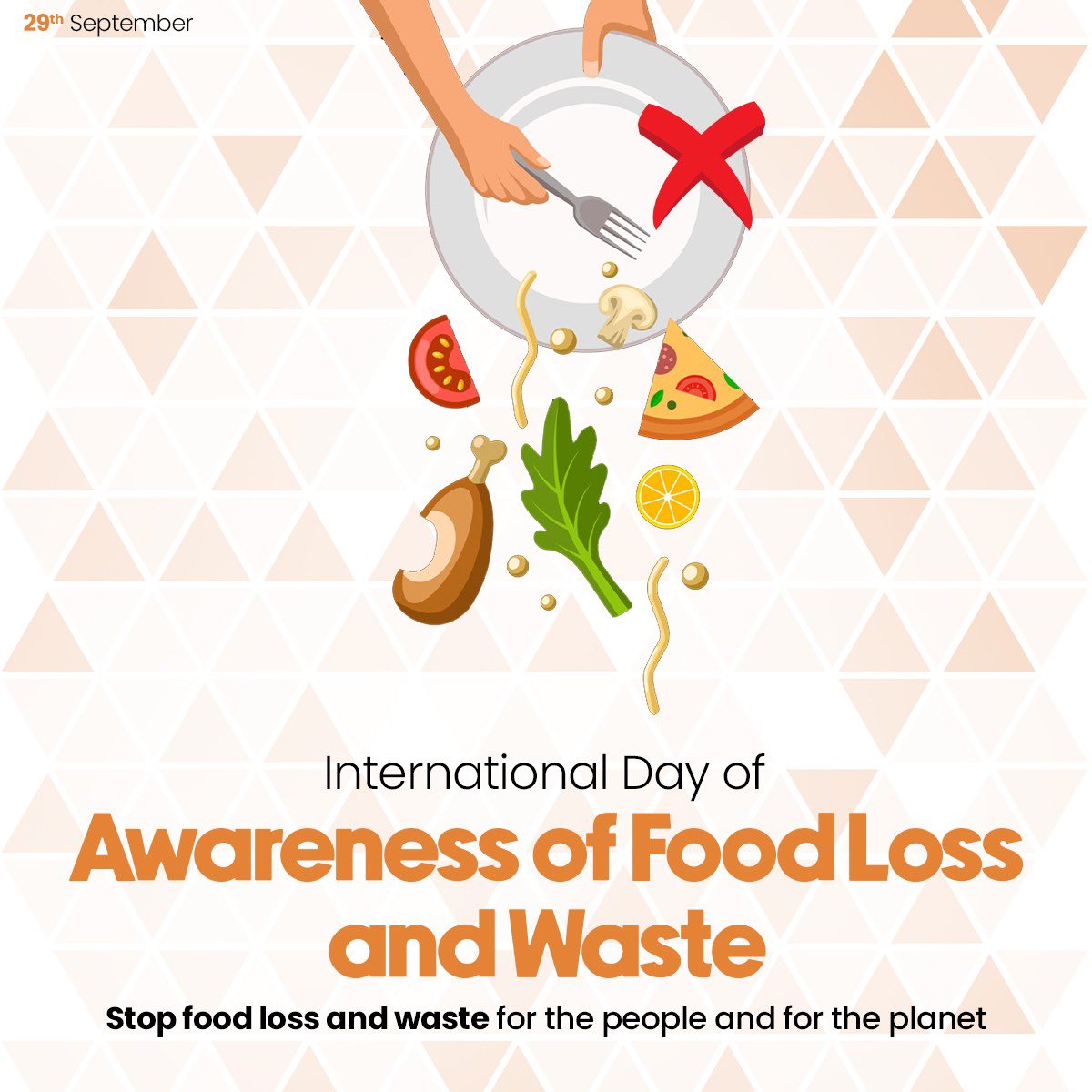 iasnkumar's tweet photo. This Day, let’s pledge to stop food loss and waste for the less fortunate brothers and sisters on the earth. We must acknowledge the essential role that the sustainable food production plays in boosting nutrition and food security.

@PMOIndia @narendramodi @AmitShah @HMOIndia @LtGovDelhi