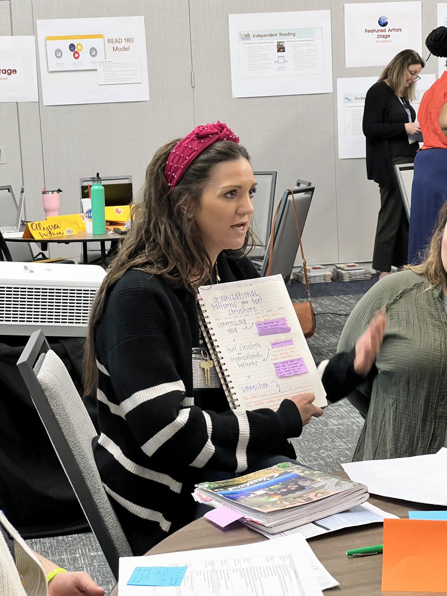 egoodcfisd's tweet photo. So proud of our very own @Smith_ELA_CCIS for presenting today a mini lesson on how the controlling idea is supported through text structure at the district CCIS meeting! Way to go Kayla!! #sabercatstrong @SmithPrincipal1 https://t.co/TOCfSpLwNQ
