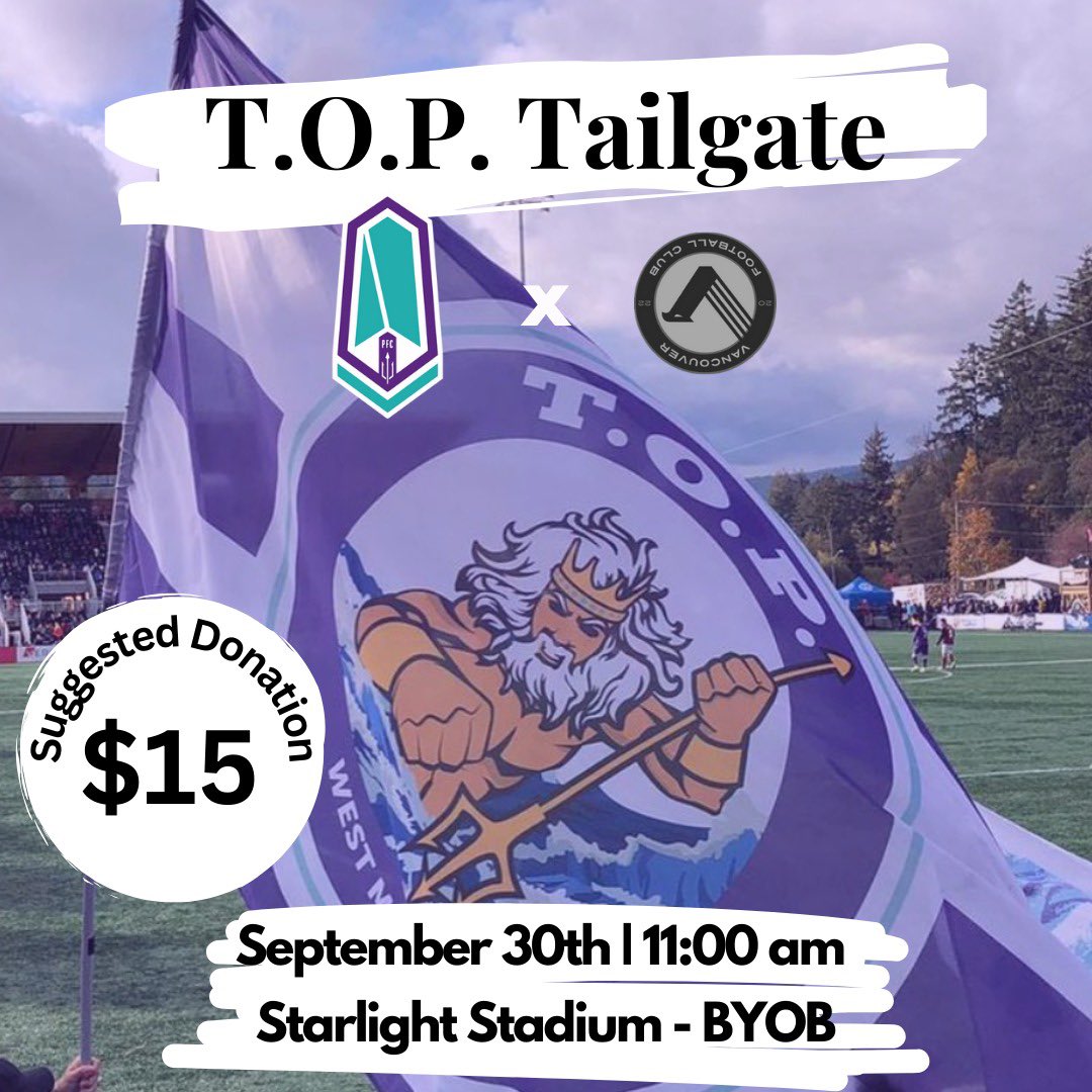TOP_Pacific's tweet image. THE FERRYSIDE DERBY! 🔱💜😈

Join us this weekend for the final regular season game for our boys in Purple vs our rivals across the water. 

#PacificFC #Topacific #ForTheIsle