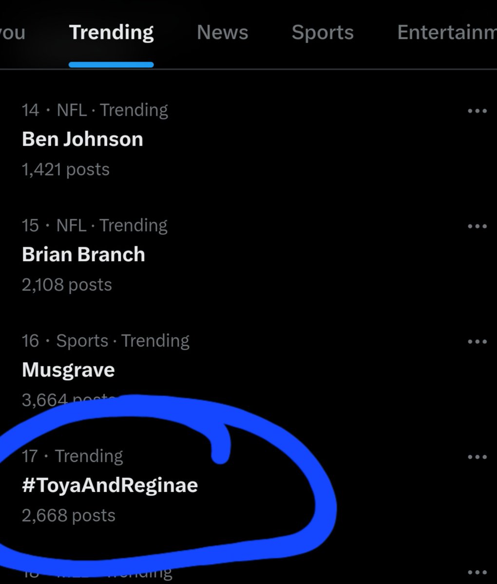 True to this not new to this. Trending is the norm for the #ToyaAndReginae show. 🔥🔥🔥