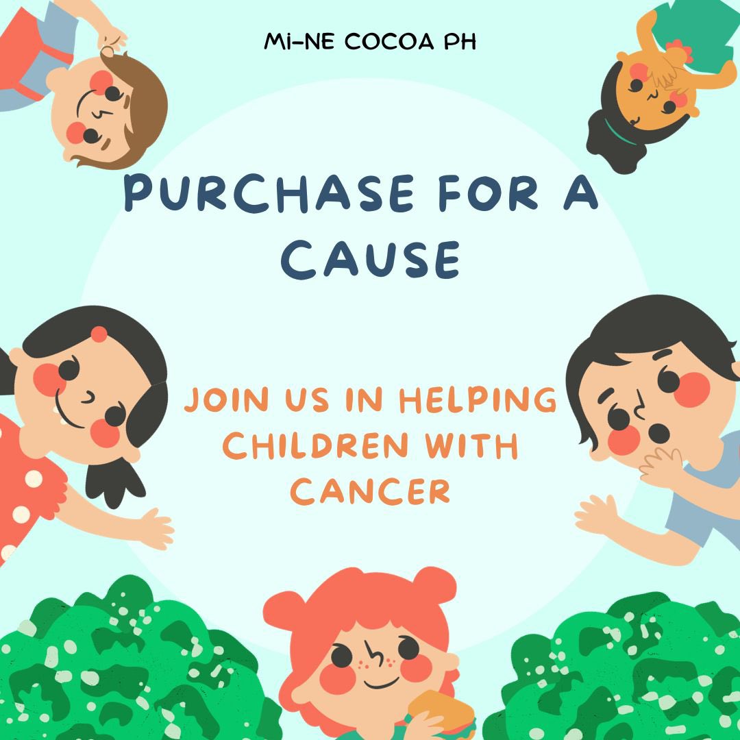 minecocoa_ph's tweet image. Join us in making a difference for children with cancer! Every child deserves a happy, healthy future. Stay tuned for our &apos;Purchase for a Cause&apos; program. Your support will make a big difference! 💛 #ChildrenDeserveHappiness #UnityForACause #minecocoaph #beckysangels #srchafreen