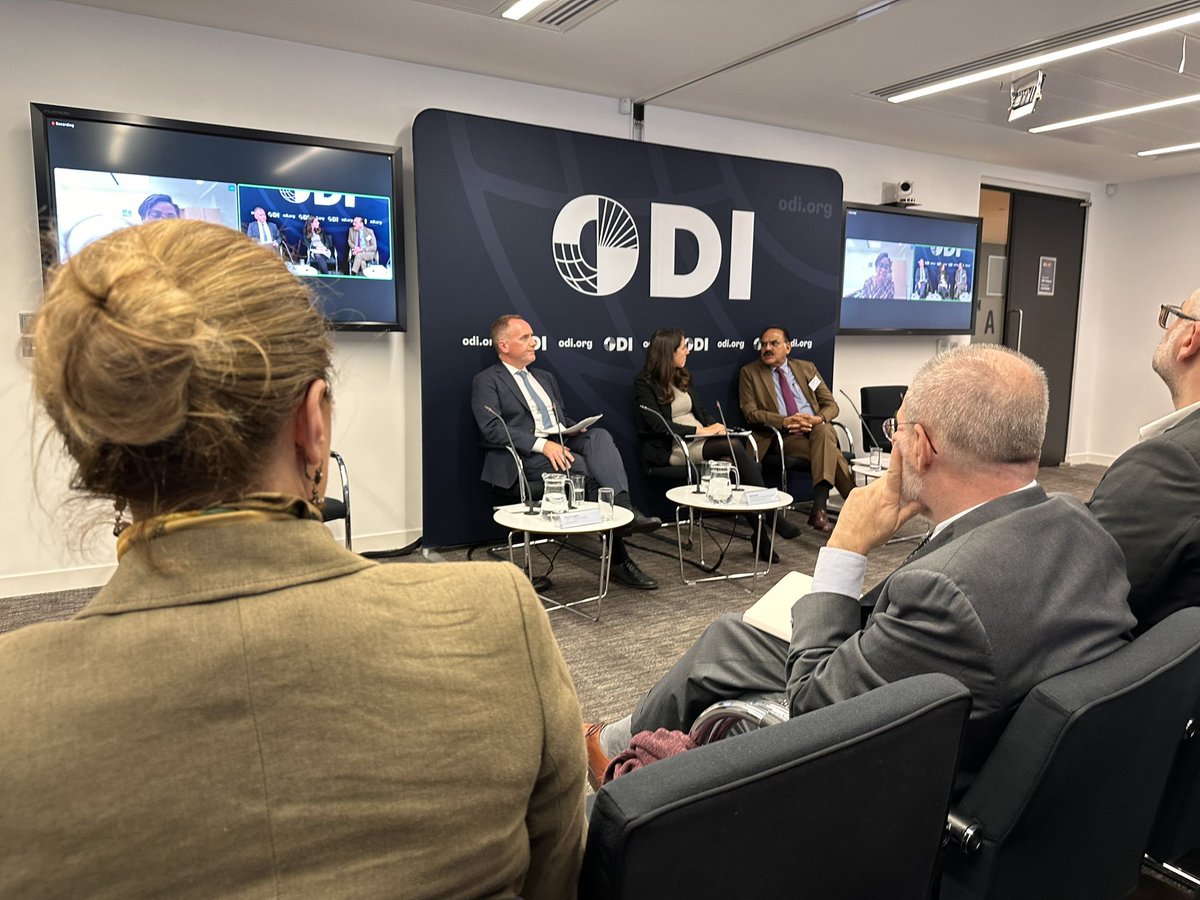 In conversation with @IpekGencsu - on how do finance ministries look beyond balancing the books in the short-term to focus on longer-term challenges and fiscal risks? 

2023 @ODI_Global #PublicFinance Conference 'Navigating the poly-crisis'