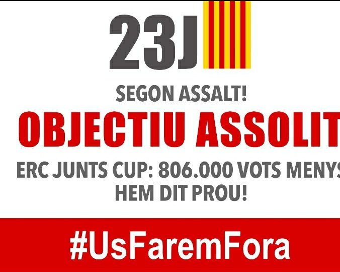 forneredu's tweet photo. No penso votar MAI MÉS a cap dels 3 partits cabrons.

Vaig ser President en una mesa i vaig veure gent plorant: uns amb 100 anys i que creien en els polítics. D'altres, perquè teníem a 2 kms 20 furgons amb ganes d'apallissar-nos.

SEMPRE CONTRA L'INVASOR I CONTRA ELS CABRONS ⭐✖ https://t.co/jVUD1Xivpg