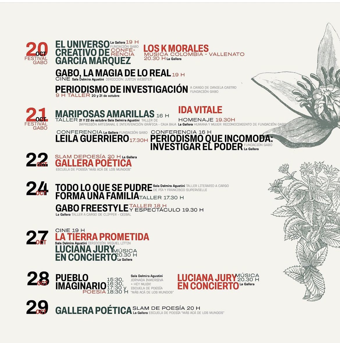 AnaDeRogatis's tweet photo. Sin precedentes ♥️ 
En octubre, Montevideo se convierte en Macondo. La intendencia de Montevideo y el Solís montarán un espectáculo y una plataforma cultural en homenaje a Gabriel García Márquez y su célebre pueblo de ficción. “Estamos ante una explosión cultural llena de creatividad que va a provocar la curiosidad de muchas uruguayas y uruguayos que todavía no se han acercado a García Márquez”, concluyó la intendenta de Montevideo, Carolina Cosse. 🧵