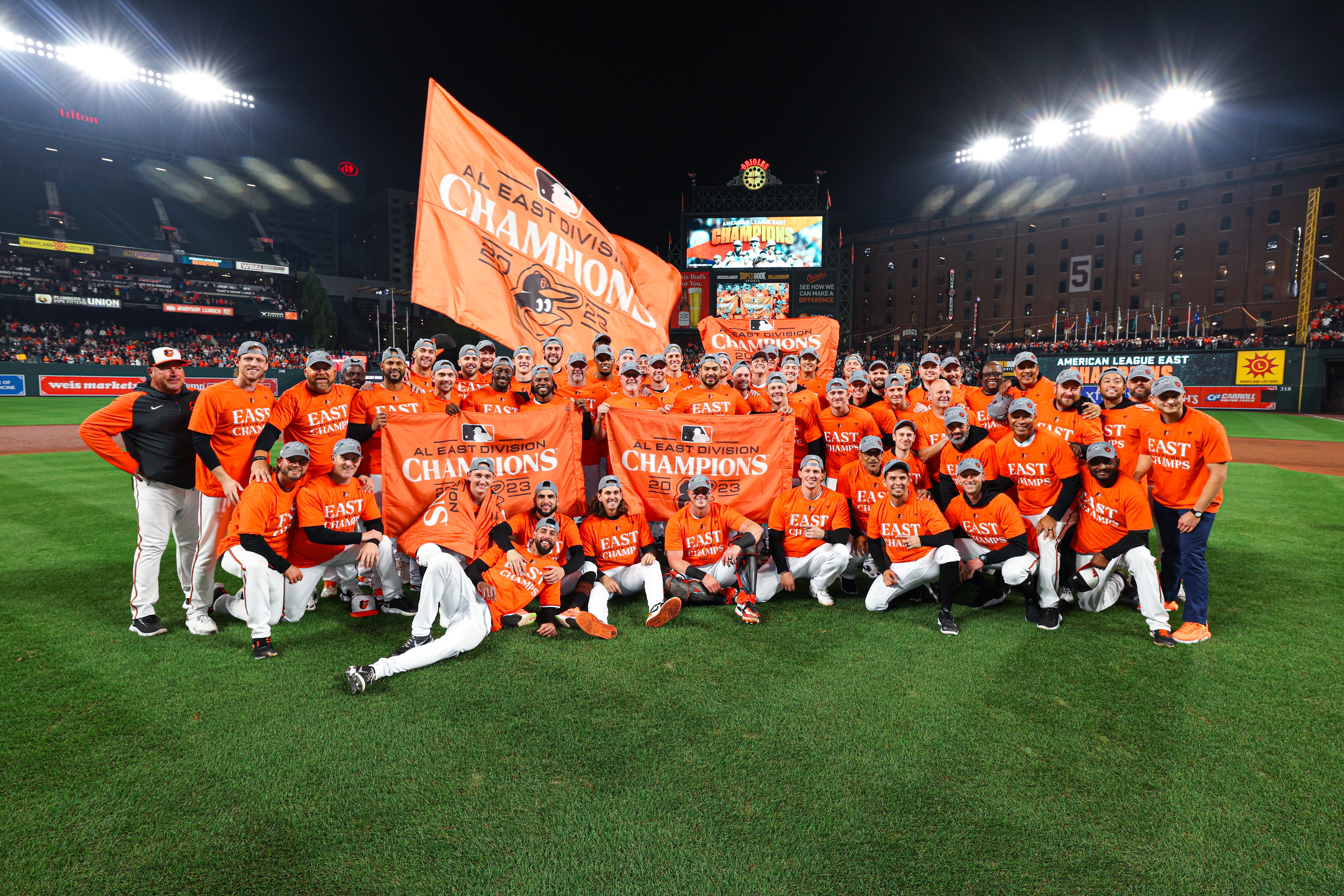 Orioles Al East Champions Shirt Orioles Game Today Shirt Baltimore Orioles  Orange 2023 AL East Division Champions Shirt - Trendingnowe