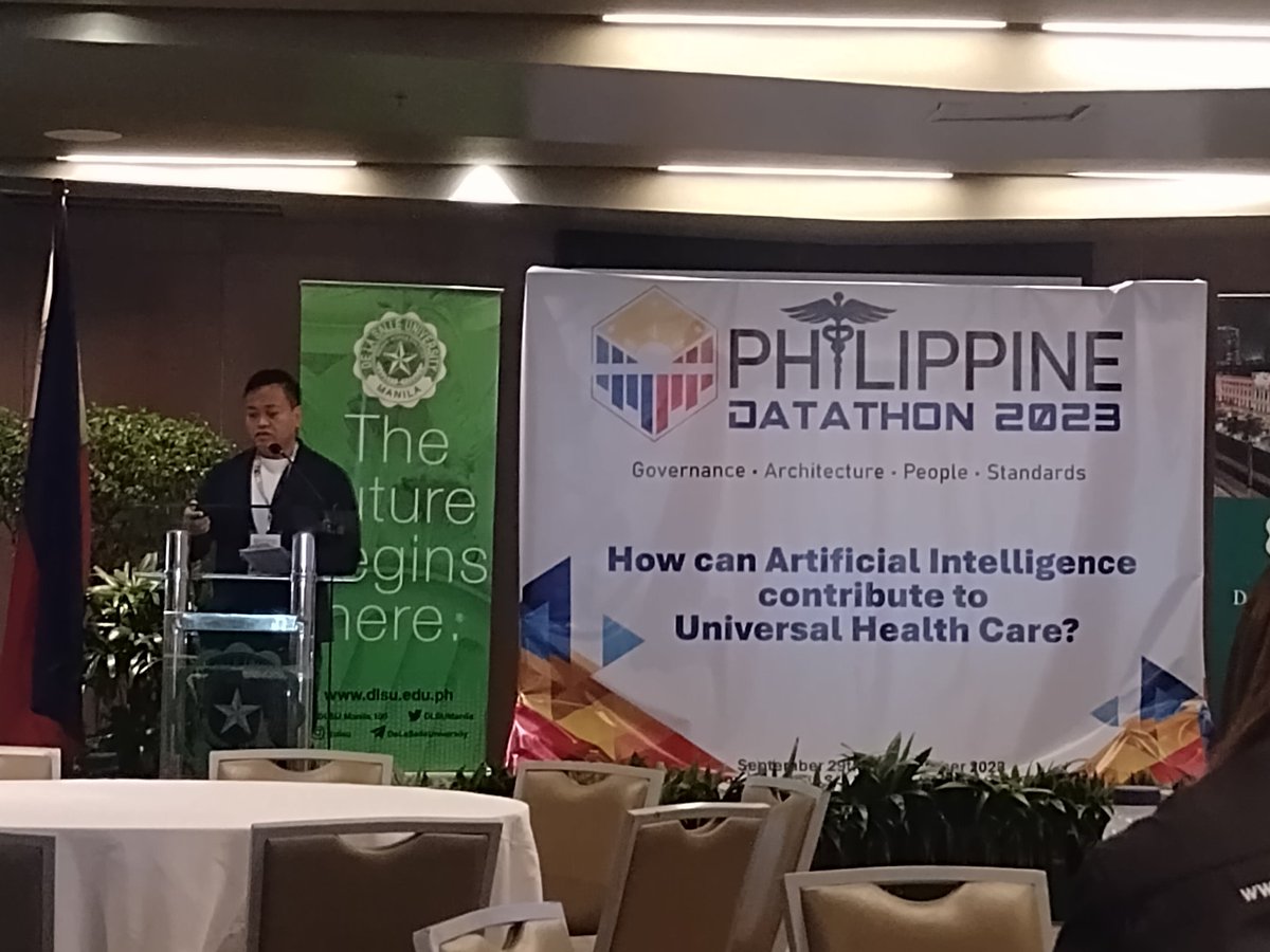 lowlaley's tweet photo. On UHC &amp; Bias in Health AI
#PhilippineDatathon2023

"We tend to think that we understand the problem &amp; model but we DON'T. We just don't have the lived experiences of the patients &amp; population"
- Dr. Leo Celi, @harvardmed Prof

#CAREph #SCOLIOSISph #DLSU #MIT #DOST #AeHIN #USA https://t.co/AABEsEAMOL