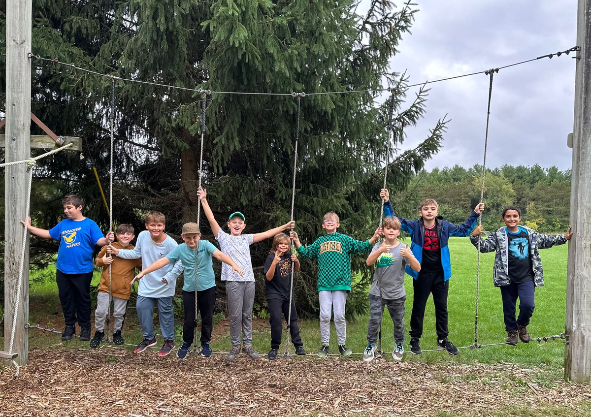 PennoyerSchool's tweet photo. Camp Edwards Day 2… Fun from sun up to sun down!! 🏕️ 🚣🏼 🏹 #pennoyerpride #campedwards https://t.co/9gAybl2gVo