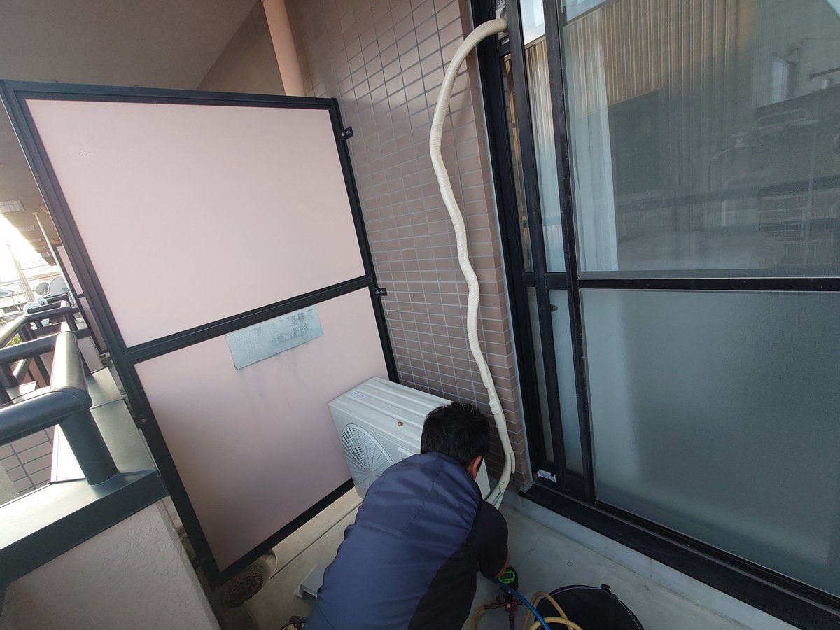 watn2000's tweet photo. 他社施工ガス漏れレスキュー https://t.co/cy0Wl49VQn