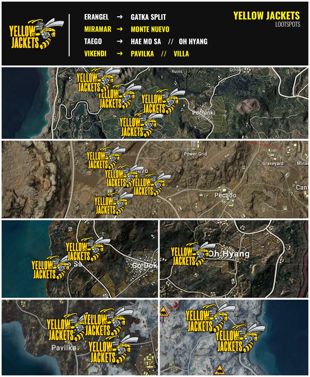 Yellow Jackets PUBG tweet media