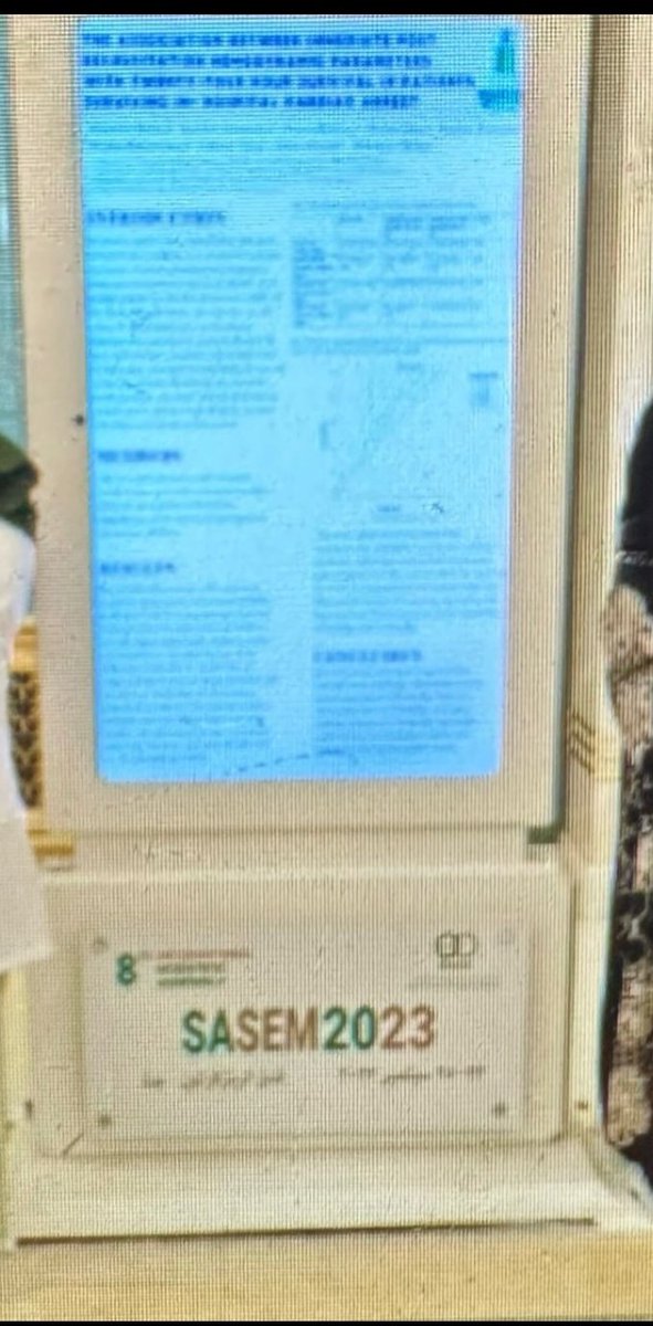 nunihana7's tweet image. A wonderful experience.
1st time attending a conference❤️
From volunteering👩🏻‍⚕️to proudly presenting my research poster👩🏻‍🏫 to attending such insightful sessions🙇🏻‍♀️!

Had a great time🙌
#SASEM2023