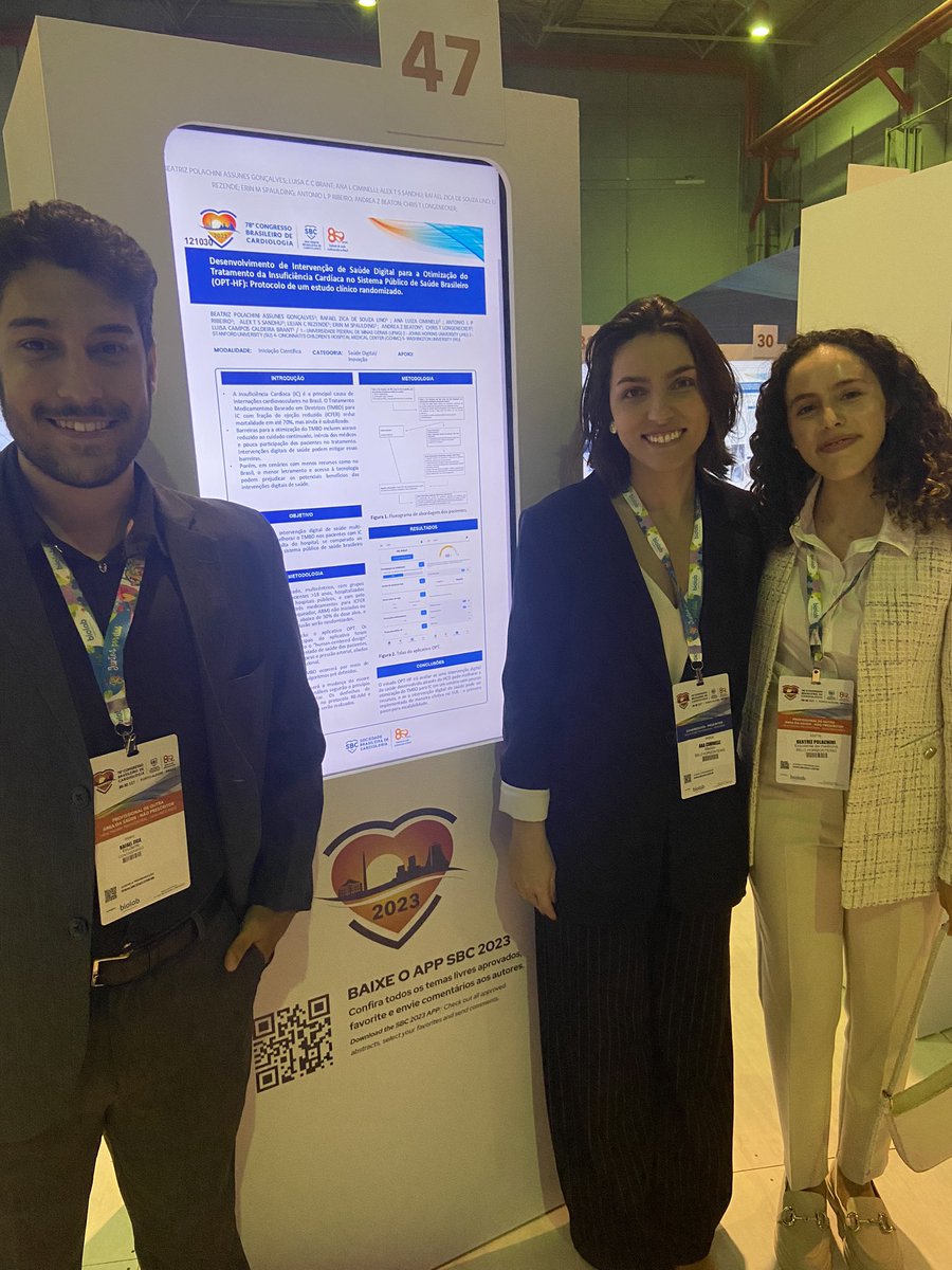 Beatriz Polachini (@beatrizpolachin) on Twitter photo It has been so exciting to attend the Brazilian Congress of Cardiology <a href="/sbc_cientifico/">SBC Científico</a> and present the projects from our research group! Looking forward for the next two days! It has been so exciting to attend the Brazilian Congress of Cardiology <a href="/sbc_cientifico/">SBC Científico</a> and present the projects from our research group! Looking forward for the next two days!