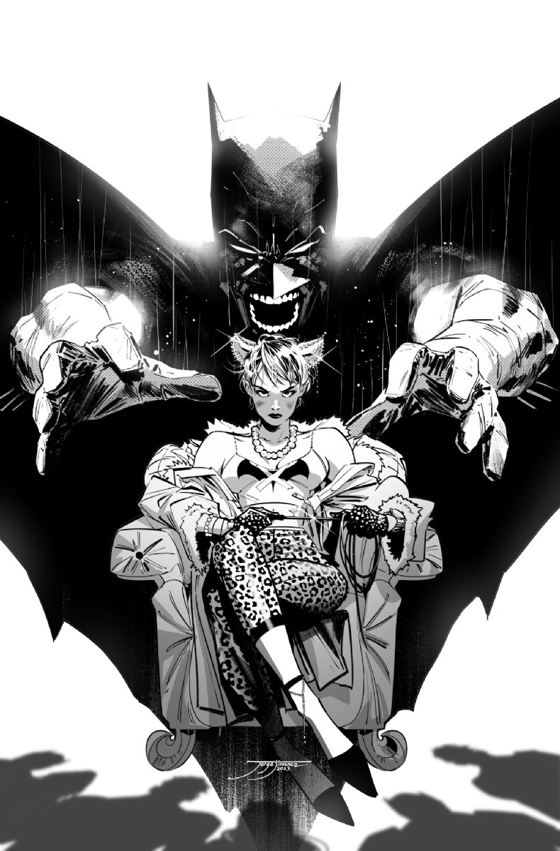 Batman and Catwoman by @JorgeJimenezArt 
#Batman #Catwoman #GothamWar