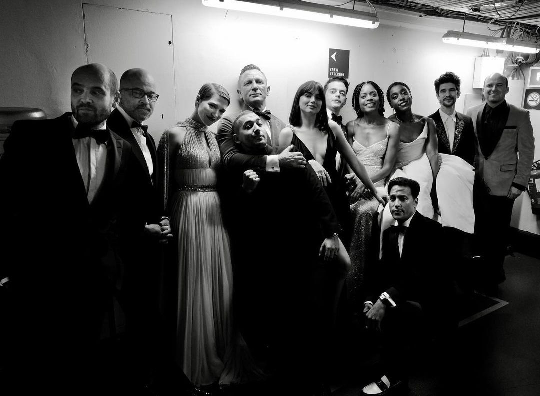 Os bastidores da première de No Time To Die, by @GregWilliamsPh2 
#ramimalek #danielcraig007 #leaseydoux #anadearmas #lashanalynch #naomieharris #benwishaw #jeffreywright #notimetodie