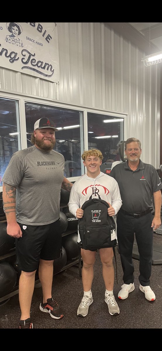 BSNSPORTS_Ark's tweet photo. Congratulations @sethf_28 our Week Four @BSNSPORTS_Ark Player of The Week @Blackhawks_FB @CoachBreyCook @ArFCAArkansas @COACHESPOD #HeartOfTheGame https://t.co/0kTJfDFMdS