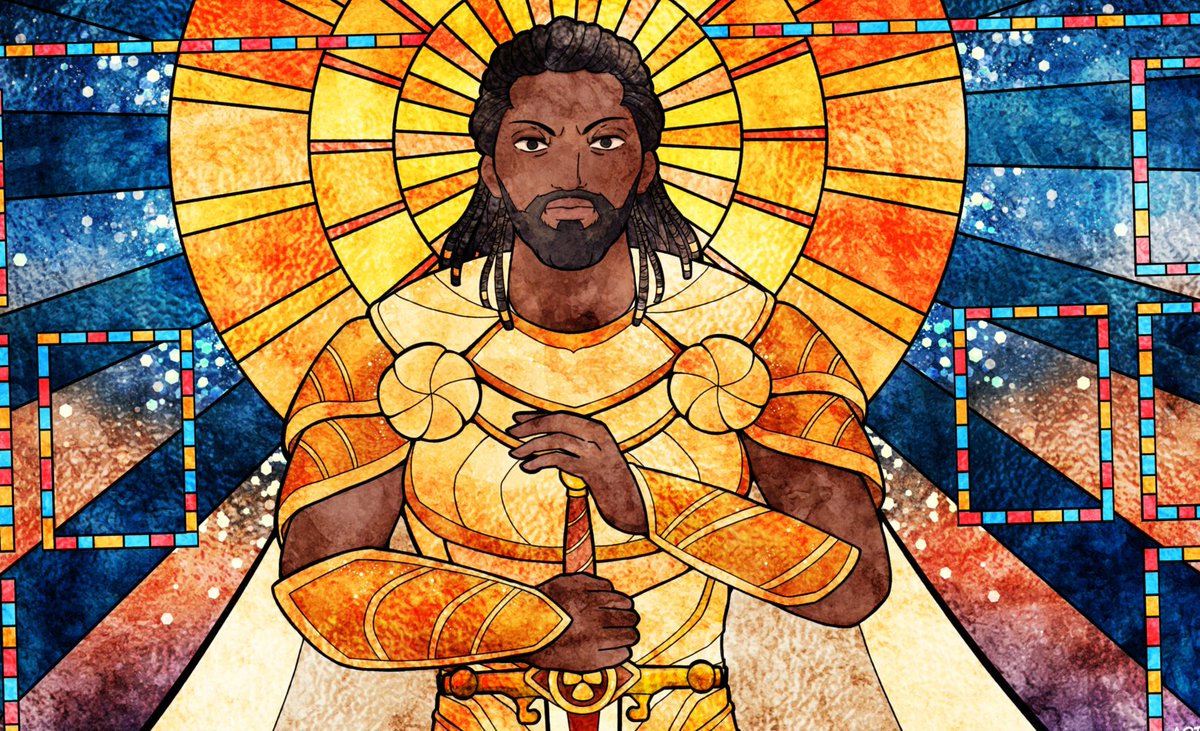 PapyrCollective's tweet photo. When our popular Stained Glass Boltyn playmat sold out earlier this year, we knew it wouldn't be too long before we brought him back to life in a new playmat design...
#fabtcg #comingsoon #boltyn #playmat https://t.co/eVyxouJOi3