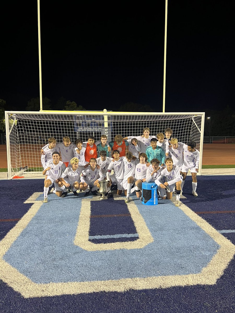 What an atmosphere at DGS tonight‼️Exciting play from both sides. Final score was 2-1 for DGN. LETS GO TROJANS!
<a href="/DownersNorth/">DGN</a> <a href="/dgnathletics/">DGN Athletic Department</a> 

Ryan W⚽️
Quinn O ⚽️
Kobi M 🅰️

JV1 also picked up the win 1-0!