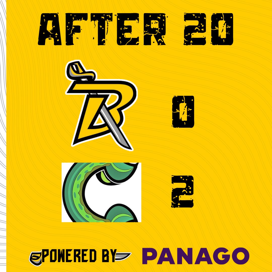 After 20 minutes we trail the <a href="/CowichanKraken/">Lake Cowichan Kraken</a> by a score of 2-0 second period coming up #gobucsgo